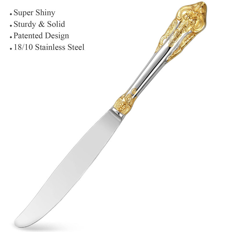 House of Hampton® House Of Hampton® Jentzen Stainless Steel Flatware Set - Service for 4