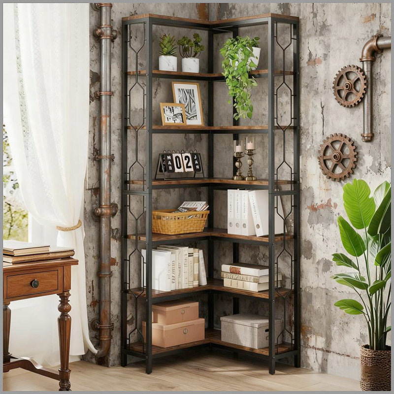 Bibliothèque murale flottante Rack
