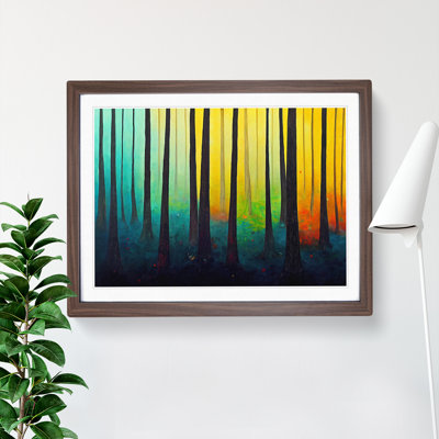 Colourful Forest in Spring Vol.2 1 Piece Single Picture Frame Painting
