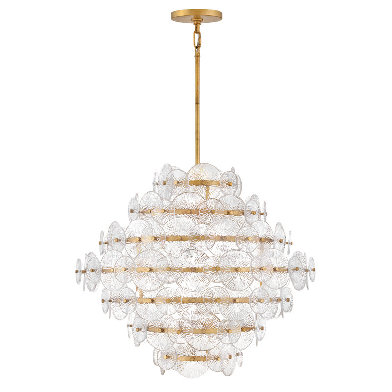 16 - Light Unique Tiered Chandelier
