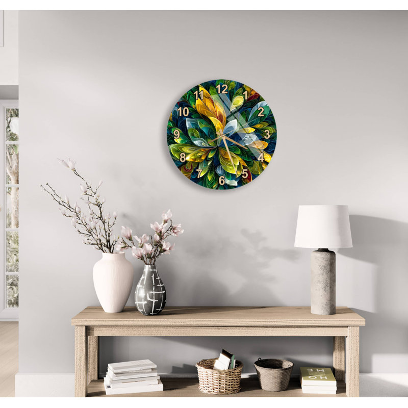 Horloge murale Vibrant, Or romain, 14 pouces