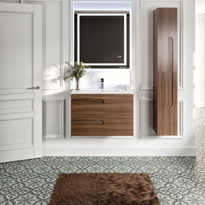 Ensemble de meuble-lavabo simple mural 32 po Alberthe