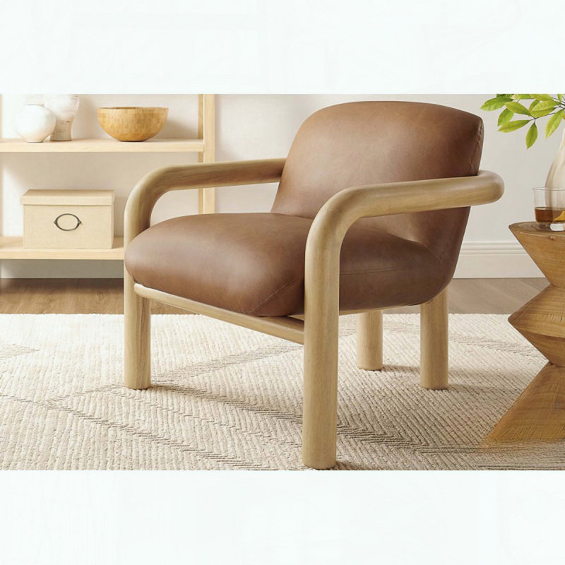Fauteuil d'appoint Modern, Bois naturel