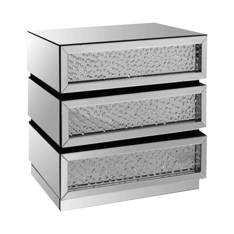 Armoire de rangement en miroir Nysa