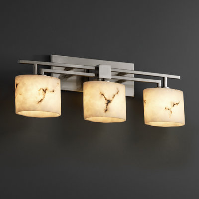 Éclairage pour meuble-lavabo 3 lumières Murrysville LumenAria