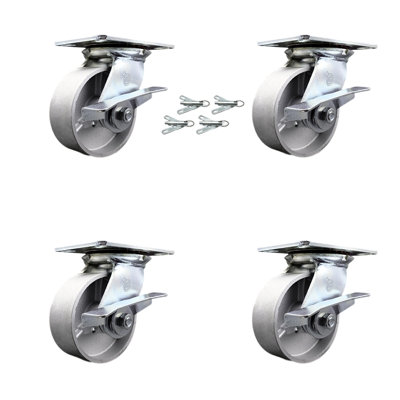Roulettes semi-acier