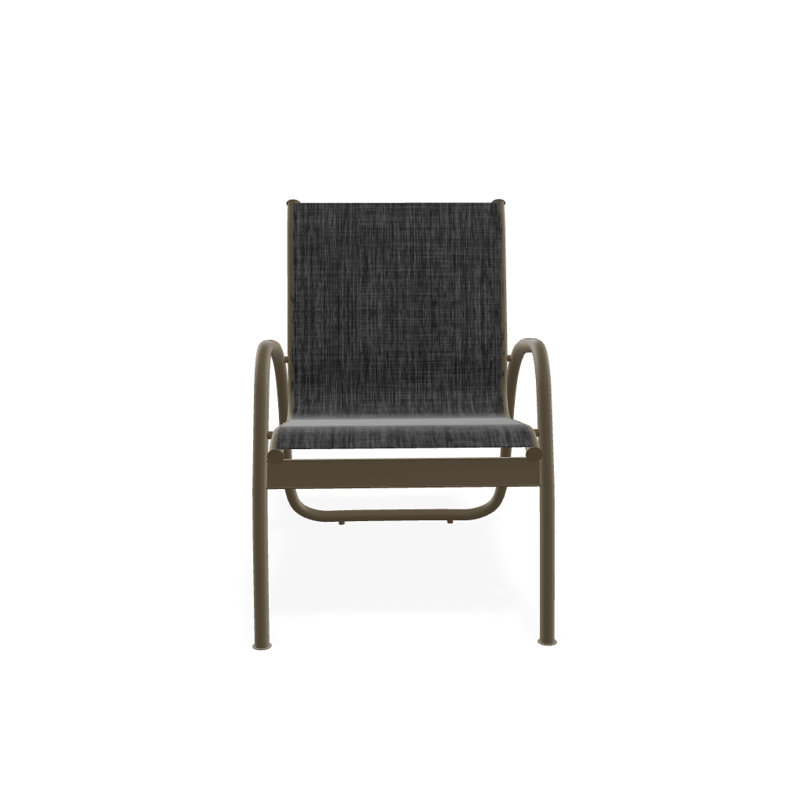 Fauteuil de patio Gardenella, Bois de plage texturé, Ombre Augustine