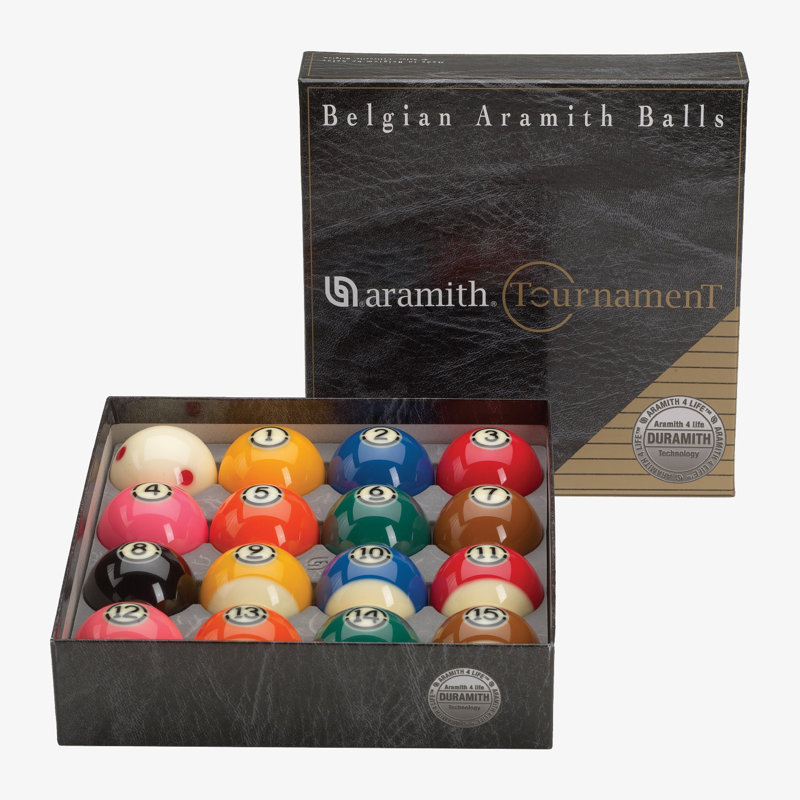 Ensemble de 16 balles de billard Super Pro Cup Tournament
