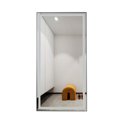 Metal Flat Wall Mirror