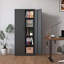 Armoire de rangement en métal 72 po H