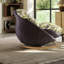 Chaise berçante élégante et confortable de haute qualité