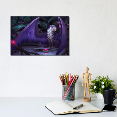 Flower by Jade Merien - Wrapped Canvas Gallery-Wrapped Canvas Giclée