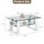 Arwa Four Leg Coffee Table with Storage-389385058