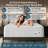 12/14 Inch Hybrid Mattress with Memory Foam & Pocket Springs - Euro Top, Medium Firm Comfort for Spine Support & Quiet Sleep, Full/Queen/King Size-1226620202-1226620200