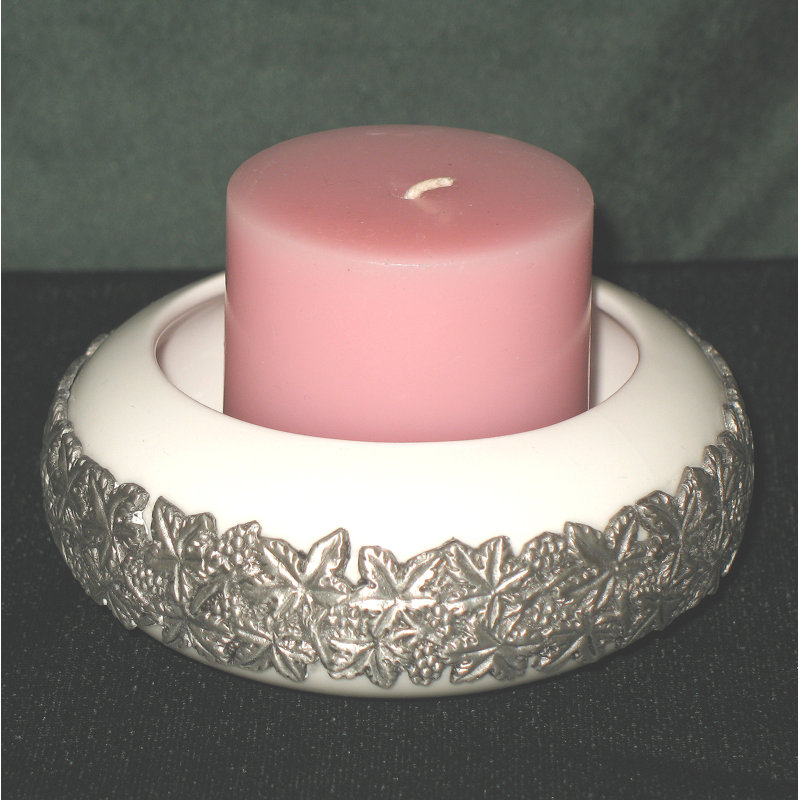 Photophore en porcelaine