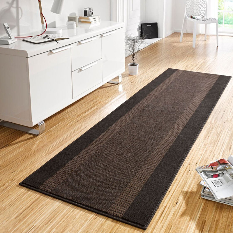 Basic Brown Rug, Runner 80 x 300 cm