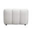 Chaise en lin blanc ivoire Manilla