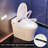 BirchLn Dual-Flush Smart Toilet with Digital Display, Auto/Kick Flush, Auto Open & Close, Heated Seat, Night Light