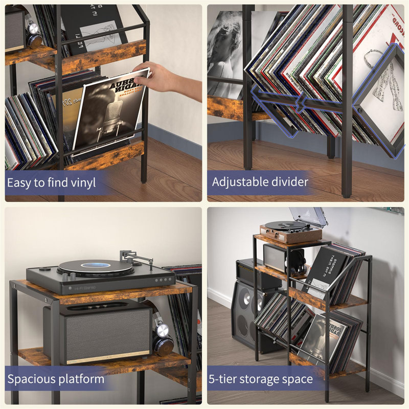 76cm H Media Shelves