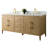 72'' Double Bathroom Vanity with Engineered Marble Top-94811313-94811317
