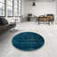 Tapis décoratif multicolore à motif abstrait-2095234750