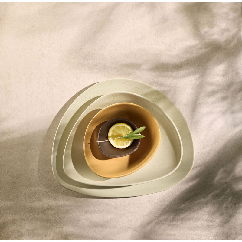 ASA Selection Cuba Panna Dessert Plate, Beige