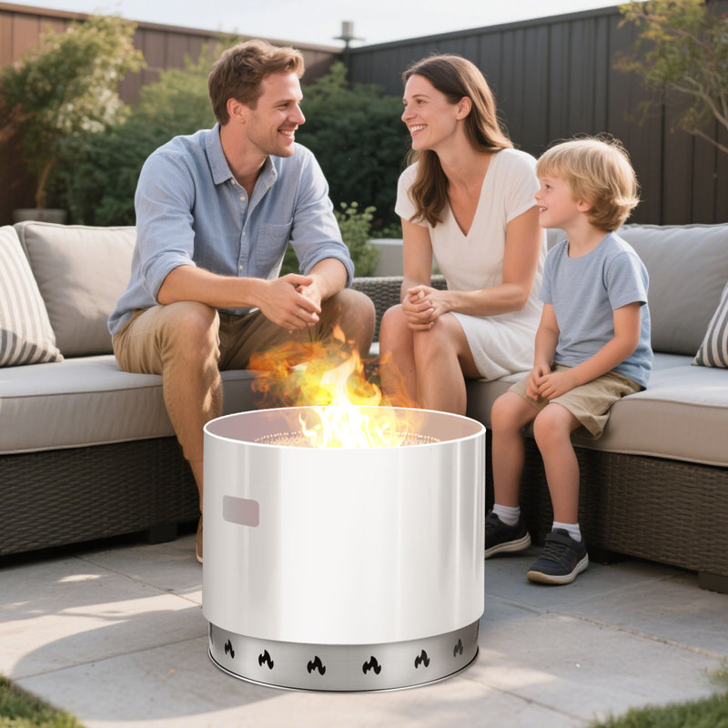 Foyer d'extérieur pour foyer Solo de 27 po Bonfire, H 3,90 po x l 23,11 po x P 23,11 po