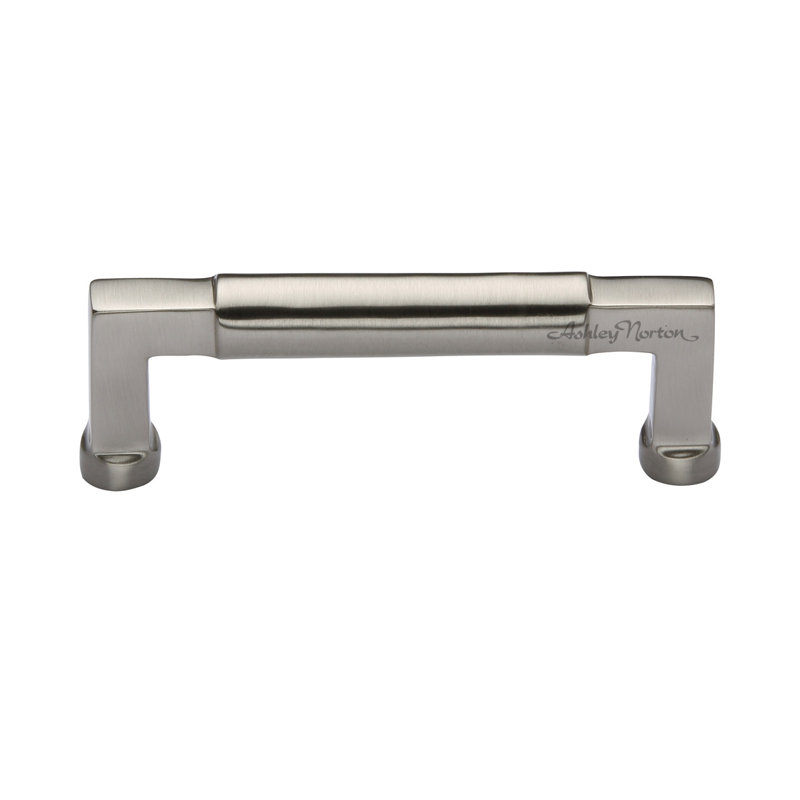 Bauhaus Cabinet Bar Pull, Satin Nickel, 8"