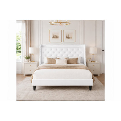 King-size Gaming Bed, King-size E Bed Frame, Bed With Charging Station, No Box Spring Needed