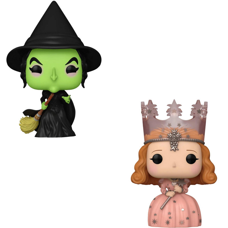 Funko Pop! Ensemble de 2 sorciers d'Oz - Wicked Witch # 1519 et Glinda the Good Witch # 1518