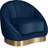 Saldana Velvet Barrel Chair-455253627