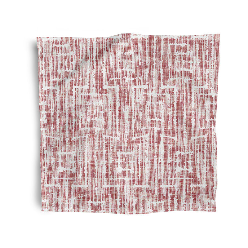 Larita Woven Tiki Napkins, Orange