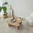 Modern Coffee Table Set (2 Pieces), Sapphire Oak, 35.4 x 15.7 x 23.6 inches & 15.7 x 15.7 x 15.7 inches | 100% Melamine Coated Particle Board, PVC Edgebanding | Stylish Design for Living Room, Durable & Elegant-548930604