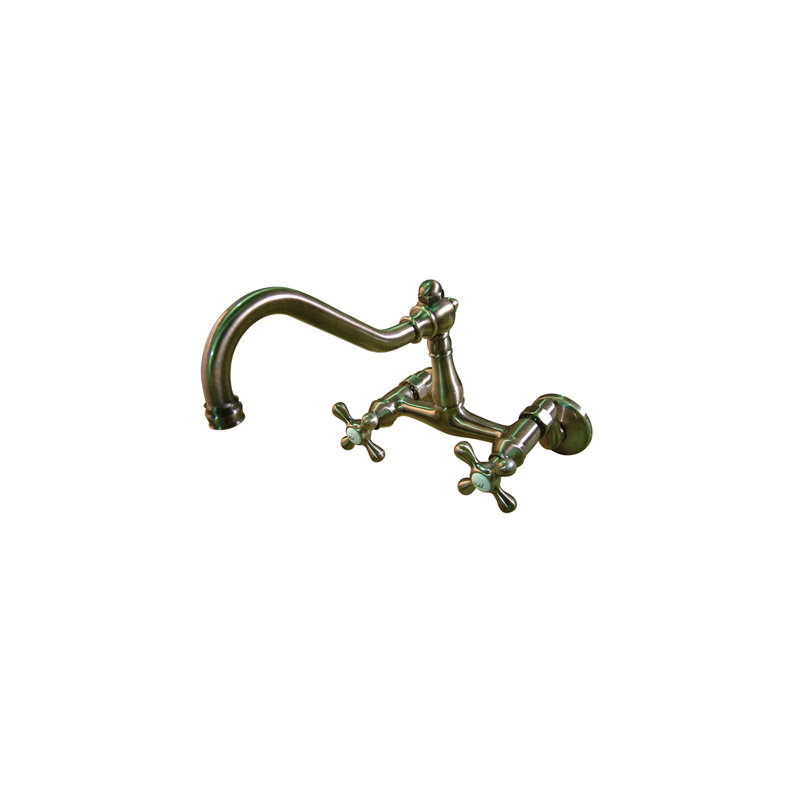 Bridge Faucet, Vintage Brass