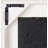 Cataldo Wood Flat Wall Mirror