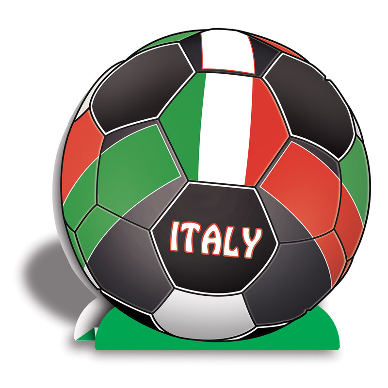 Pièce maîtresse 3 d, Italie