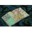 Rug & Kilim's Modern Rug In Deep Blues With Paisley Florals