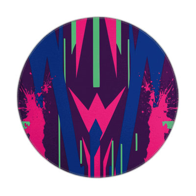 Circuit Bloom Indoor And Outdoor Area Rug