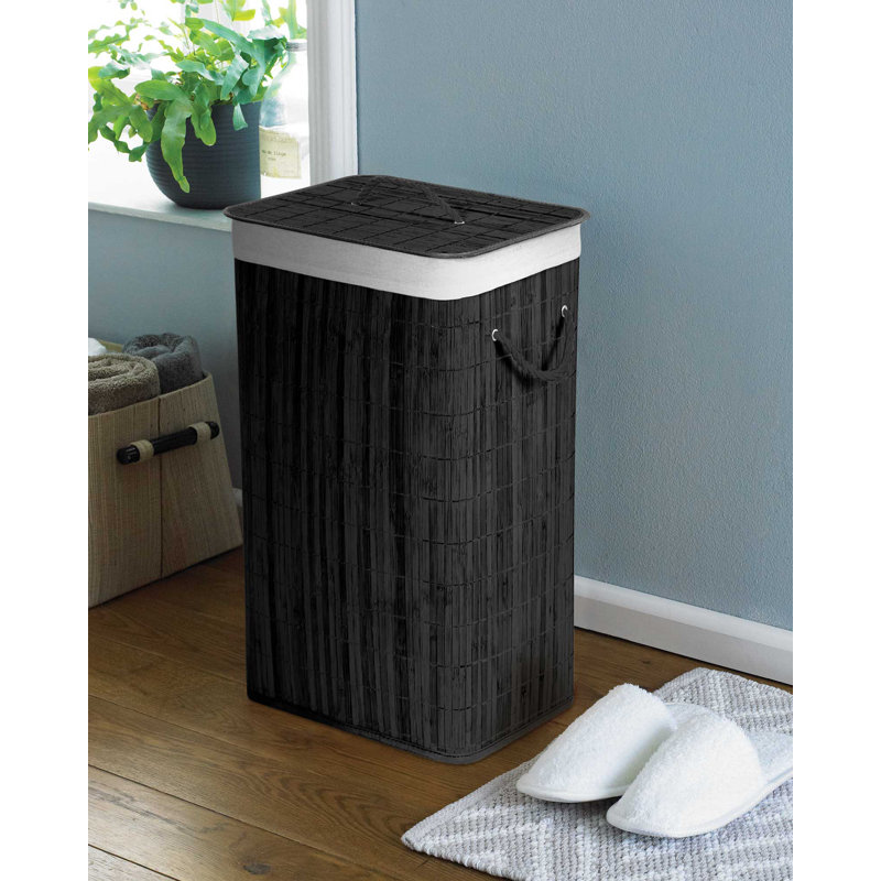 Bamboo Laundry Basket with Handles