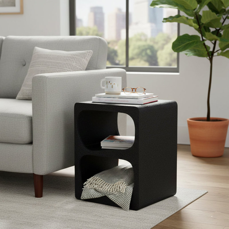 Solid Wood End Table