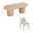 Caetano 6-Person Double Pedestal Dining Set-74371730