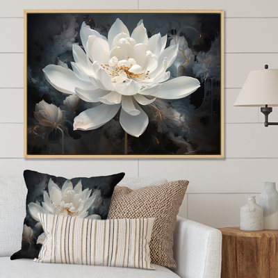 Serenity Blossum Lotus - Lotus Wall Art