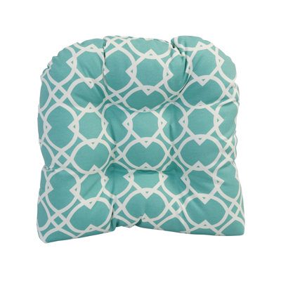 Coussin de chaise de salle à manger capitonné pour l'extérieur