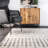 Connie Geometric Moroccan Power Loom Performance Gray Rug-508408099