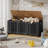 Retro Wooden Storage Chest, Storage Trunk With Lift Top, Multifunctional Toy Chest And Entryway Organizer For Living Room Or Entryway