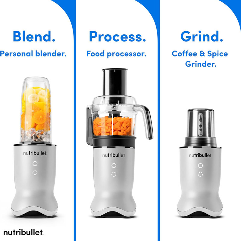 Système de cuisine Nutribullet Ultra Plus + 3-1, Blanc