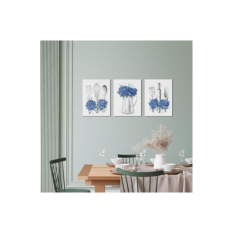 "Kitchen Art", bleu