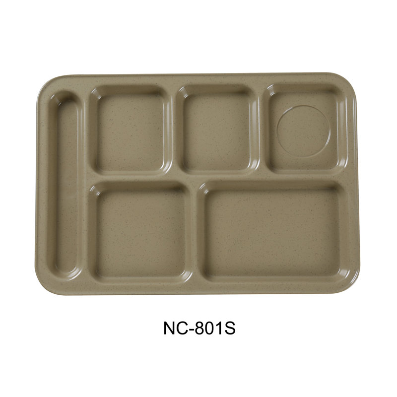 Yanco Accessaries Melamine Divided Serving Dish