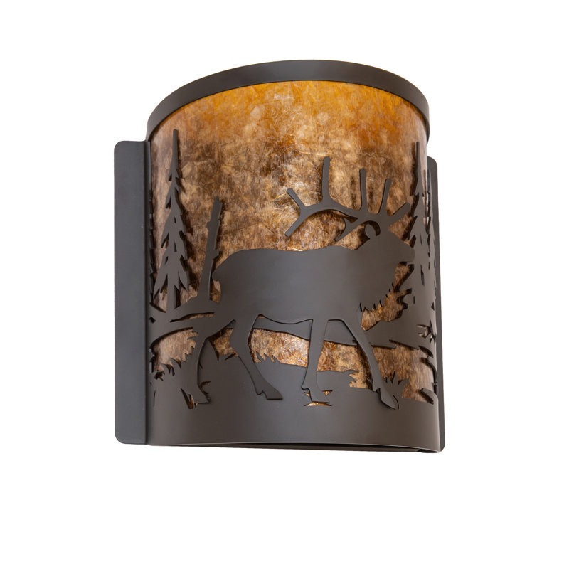 1 - Light Flush Mounted Sconce