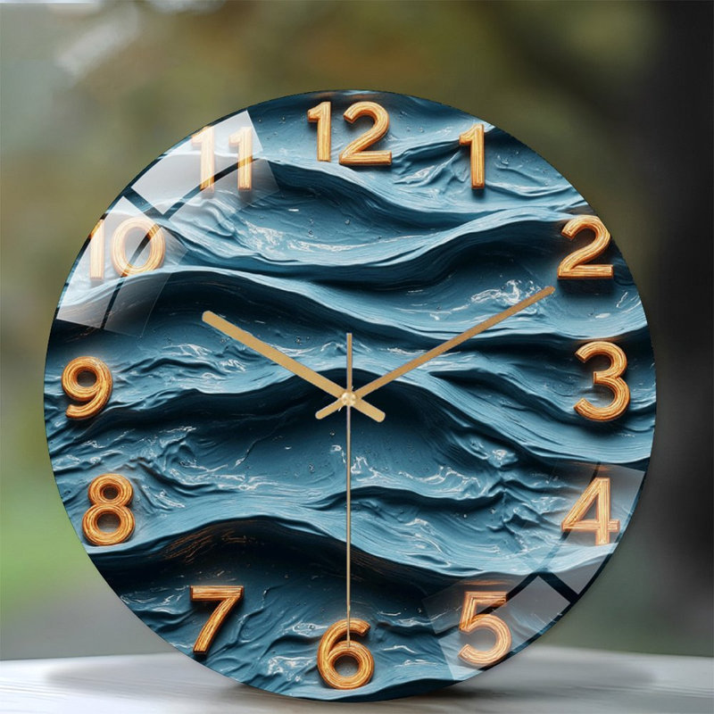 Horloge murale Ocean Wave